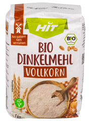 HIT BIO Dinkelmehl – Vollkorn HIT BIO Dinkelmehl – Vollkorn