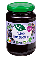 Verpackung Eigenmarke HIT Bio Wild-Heidelbeeren Verpackung Eigenmarke HIT Bio Wild-Heidelbeeren
