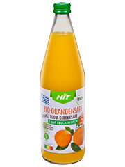 Verpackung Eigenmarke HIT Bio Orangensaft Verpackung Eigenmarke HIT Bio Orangensaft