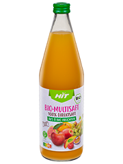 Verpackung Eigenmarke HIT Bio Multisaft Verpackung Eigenmarke HIT Bio Multisaft