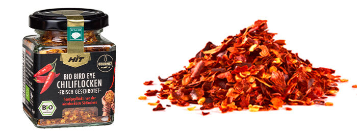 Gourmet HIT Gewürz Chiliflocken im Glas Gourmet HIT Gewürz Chiliflocken im Glas