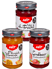 Verpackung HIT Fruchtaufstriche Verpackung HIT Fruchtaufstriche