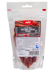 Verpackung HIT Salami Sticks mit Chili Verpackung HIT Salami Sticks mit Chili