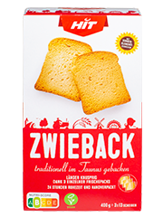 Verpackung HIT Zwieback Verpackung HIT Zwieback